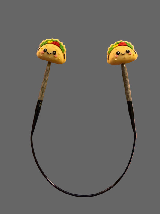 Taco Silicone Needle Toppers